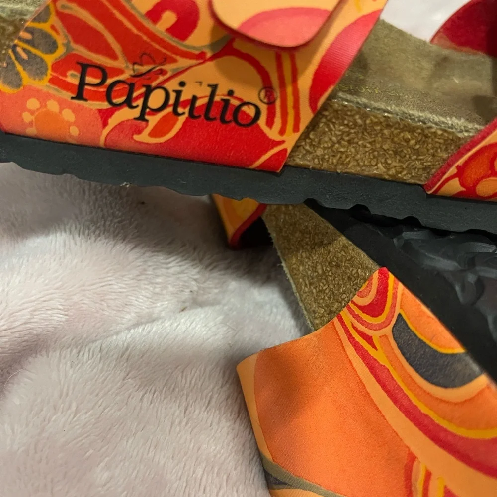 Papillio Kids Sandals with Orange and Red Straps